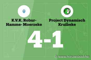 KVK Robur Hamme-Moerzeke zet ongeslagen reeks voort met 4-1 tegen PD Kruibeke