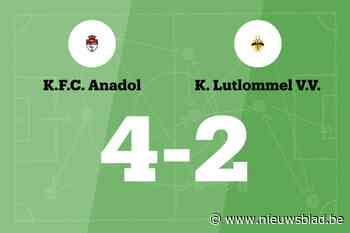 Anadol verslaat Lutlommel