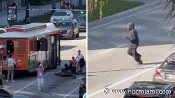 Man facing murder charge after stabbing person on trolley in Miami: Police