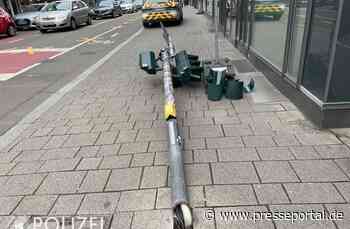 POL-PPWP: Vorsicht, Ampel fällt!