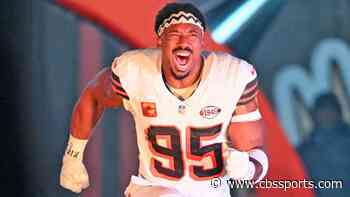 2025 NFL Mock Draft: Commanders trade for Myles Garrett, Browns pick QB late in Round 1