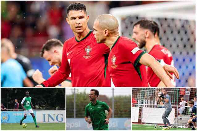 “Cristiano moet niet gaan werken en krijgt alle vijf minuten een massage”: het piept en het kraakt soms, maar deze Ronaldo’s van het amateurvoetbal blijven ook als veertiger verliefd op de bal