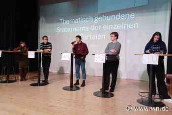 Schüler stimmen ab wie bei der Bundestagswahl