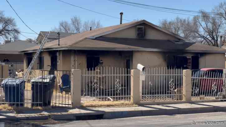 Barelas neighborhood house fire sends 1 person to hospital