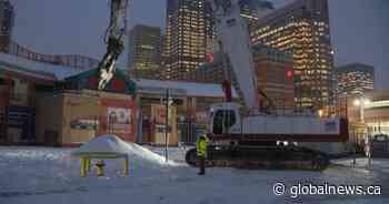 Iconic mall in downtown Calgary being torn down