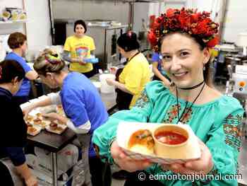 'Feels like home': Edmonton's DON'YA Ukraine's Kitchen cafe hosts grand opening