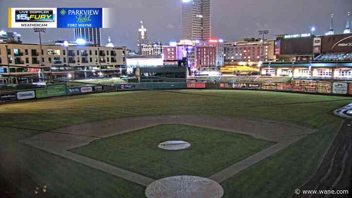 Ice lingers through morning