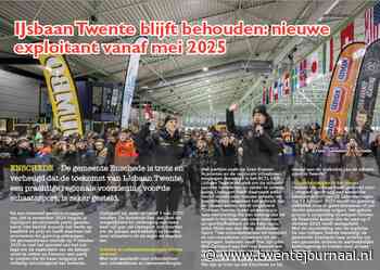 IJsbaan Twente blijft behouden nieuwe exploitant vanaf mei 2025