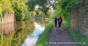 Muddy canal towpath to be resurfaced near Huddersfield in huge railways project