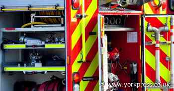 Crash in North Yorkshire village - emergency crews called in
