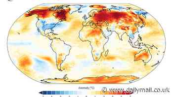 Last month was the hottest January on RECORD - with global average temperatures hitting 13.23°C