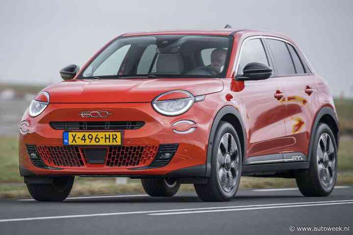 Elektrische Fiat 600e duizenden euro's goedkoper