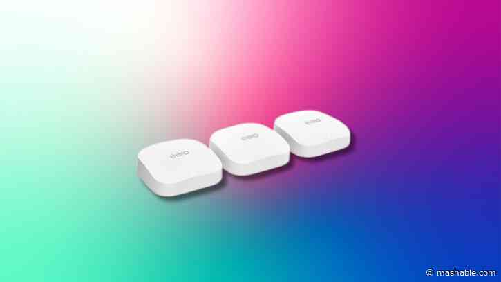 Save $150 on the impressive Amazon eero Pro 6E WiFi setup