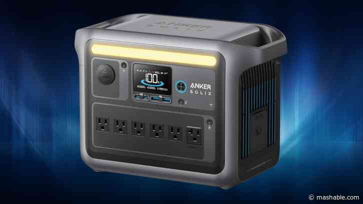 The Anker SOLIX C1000 power station is 57% off — get it for just $429 today