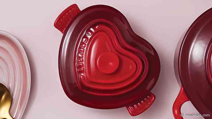 Get a free Heart Cocotte at Le Creuset with $250+ purchase
