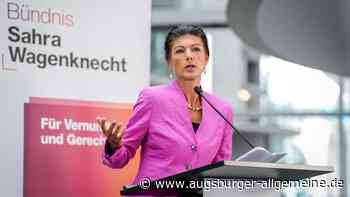 Kurz vor Bundestagswahl: Bündnis Sahra Wagenknecht steht in Augsburg ohne Mitglieder da