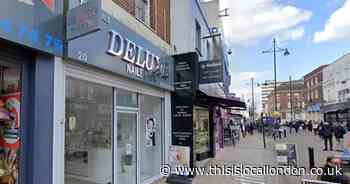 Nail salon in Romford spotted in Rightmove listing