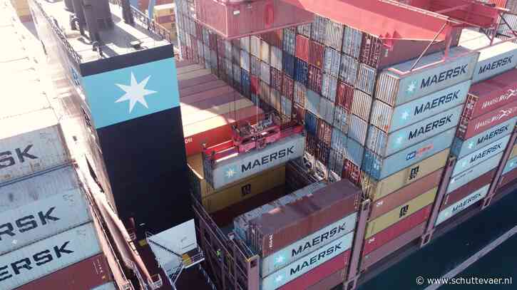 Jaarwinst Maersk schiet omhoog na onrust Rode Zee