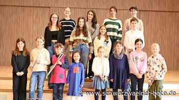Jugend musiziert: Alle  Nagolder Teilnehmer erreichen erste Preise