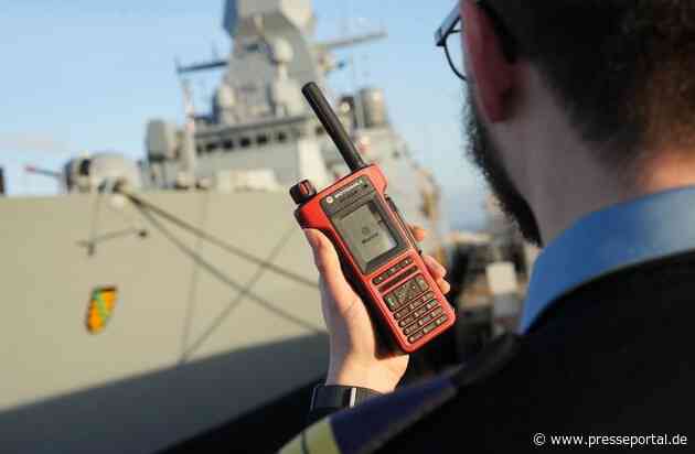 Motorola Solutions stattet Fregatte Sachsen mit Digitalfunk aus / Neues Kommunikationssystem für Sicherheitsteams an Bord seegehender Einheiten bietet zuverlässige Kommunikation für mehr Sicherheit