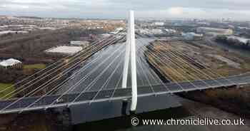 Reports of concern for person on Northern Spire Bridge in Sunderland sees police close road for over an hour
