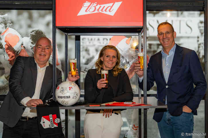 FC Emmen en AB InBev verlengen samenwerking met vijf jaar
