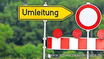 Wegen Forstarbeiten: Straße zwischen Wimberg und Speßhardt wird voll gesperrt