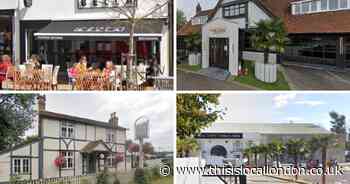 Five 'romantic' restaurants in Romford for Valentine's Day