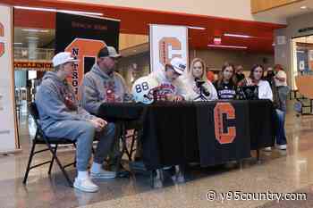 Natrona’s Gage Brooks Signs with Chadron St. for Football & Track