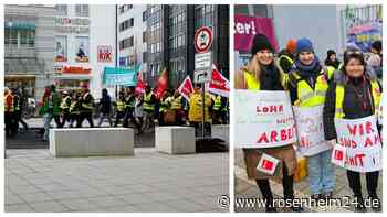 „Wir sind körperlich und geistig erschöpft“: Streik in Rosenheim – Müllabfuhr eine Woche später