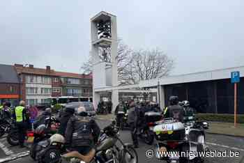 Motorrijders geven gas als laatste eerbetoon aan vader van Sabrina