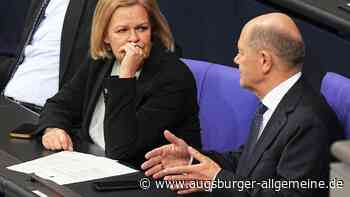 Faeser zu Bauschaum-Attacken im Raum Ulm: Russland setzt in Deutschland auch auf Sabotage