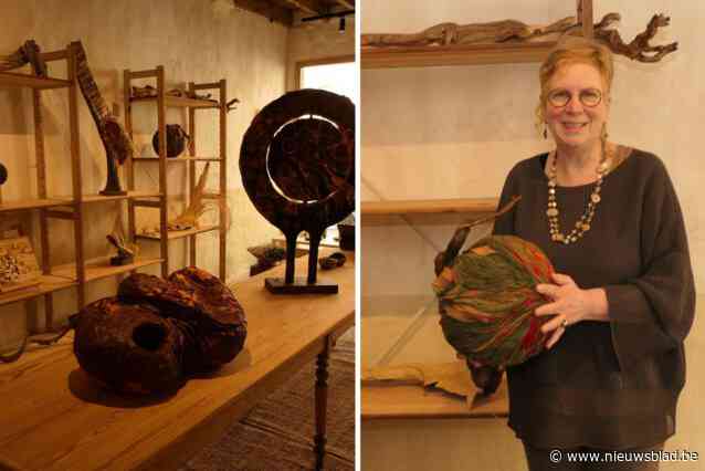 Kunstenares Yvonne (58) opent atelier in Tielrode: “Een passie en fijn gevoel dat mensen iets van mij in huis willen”