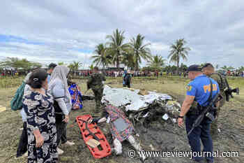 US service member among 4 killed in southern Philippines plane crash