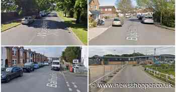 All the dumped vehicles in Bromley in one week according to FixMyStreet