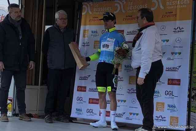 Axandre Van Petegem behoudt bergtrui in Bessèges na felle strijd met Victor Vercouillie