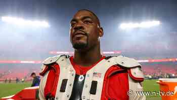 "Im Herzen ein 'Fetti'": Die "verletzlichen" Tränen von Abwehrkoloss Chris Jones