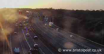 M5 crash caused tailbacks near Bristol at rush hour