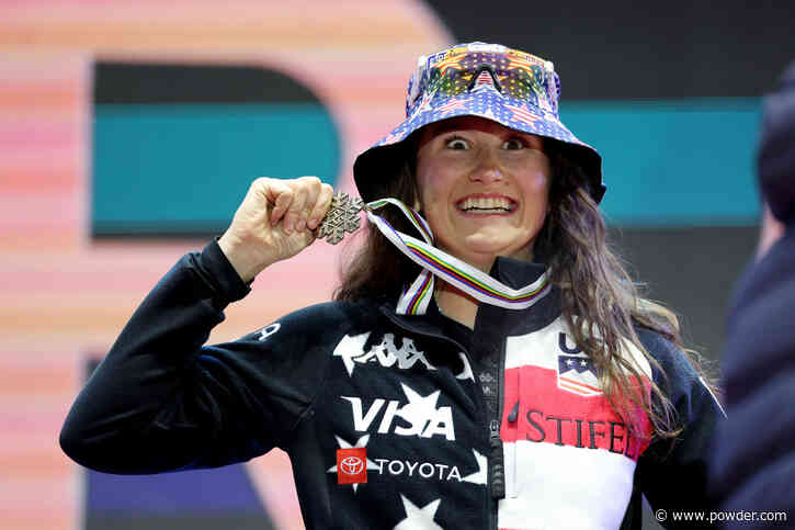 American Ski Racer Claims Her First World Championships Medal