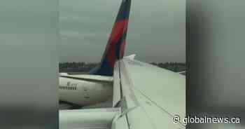 ‘Really, really scary’: B.C. woman among passengers as planes collide on SeaTac tarmac