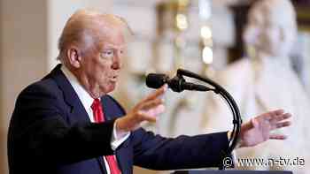 Und: "Büro für den Glauben": Trump kündigt neue Taskforce an - gegen "anti-christliche" Umtriebe