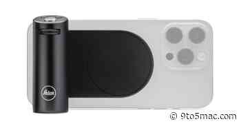 The Leica LUX grip for iPhone is a cute accessory with truly Leica-like pricing