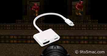 Developer successfully runs ‘Doom’ on Apple’s Lightning to HDMI adapter