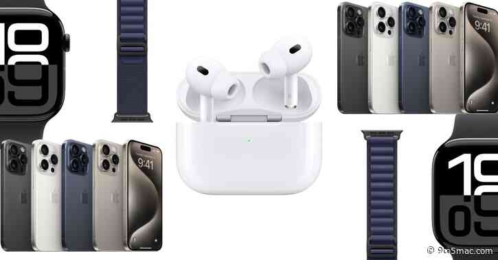 Deals: AirPods Pro 2 $169 or $116 open-box, 1TB iPhone 15 Pro $630 off original price, navy Alpine Loop, more