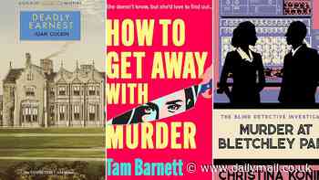 Murder, mystery and intrigue in this months classic crime picks: HOW TO GET AWAY WITH MURDER by Tam Barnett, Deadly Earnest by Joan Cockin, Murder at Bletchley Park by Christina Koning