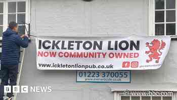 Community members volunteer skills to restore pub