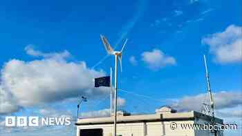 New wind turbine installed at lookout station