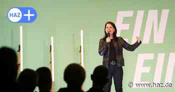 Baerbock in Hannover: Massive Störung durch Gaza-Protest