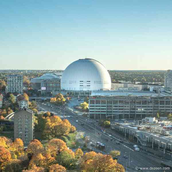 Giant spherical arena reopens in Stockholm following revamp