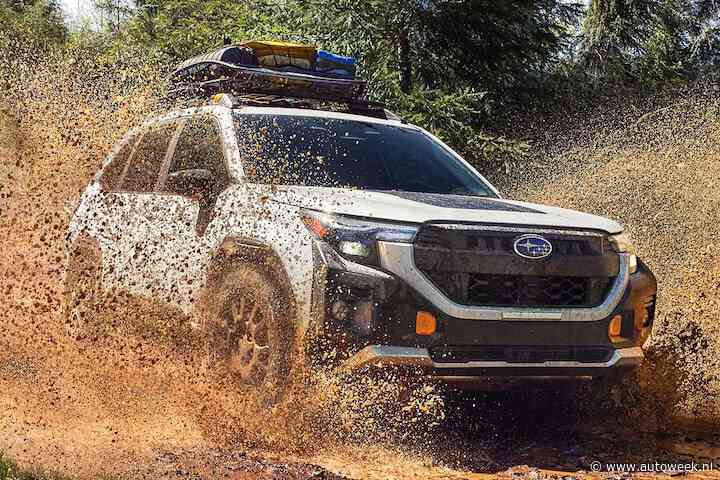 Subaru Forester Hybrid mist de boot naar Nederland